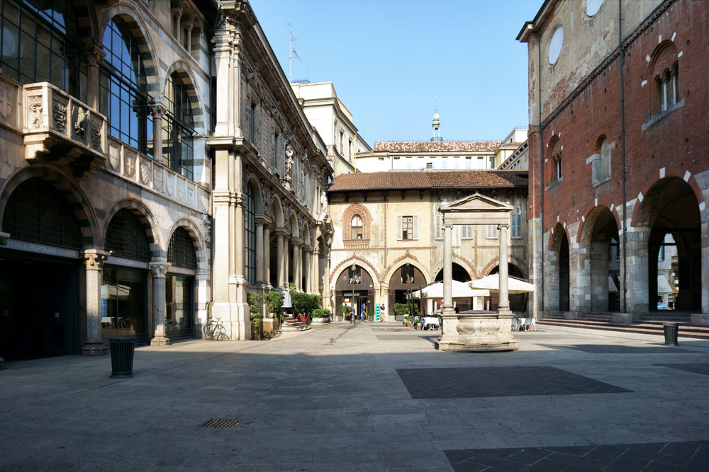 площадь мерканти, пьяцца Мерканти